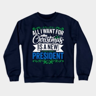 New President Blue Crewneck Sweatshirt